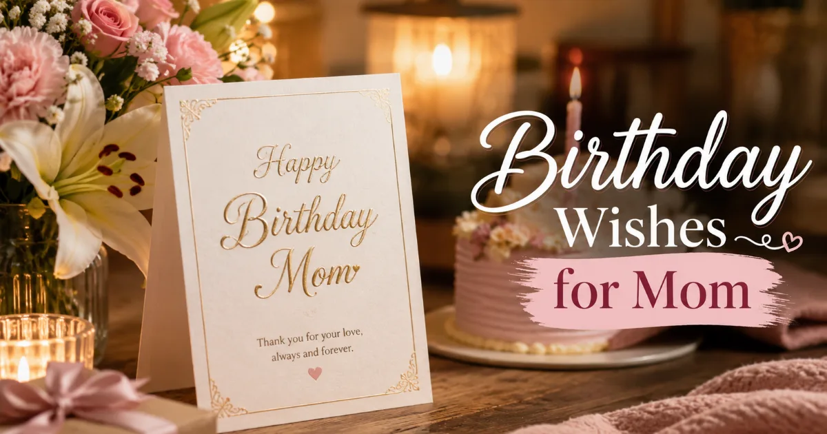 Birthday Wishes for Mom: 200+ Heartfelt Messages, Quotes & Card Ideas
