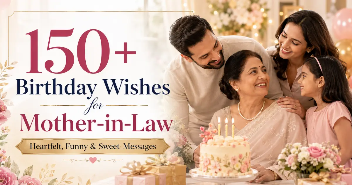150+ birthday wishes for mother-in-law with heartfelt, funny and sweet message ideas