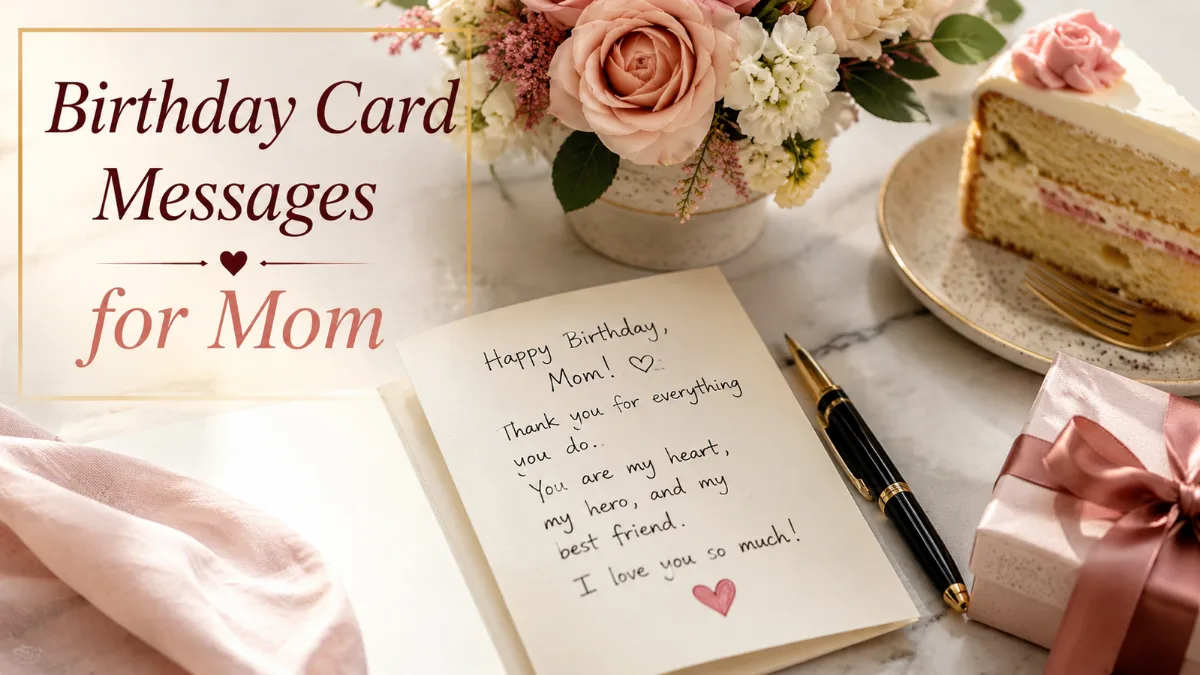 birthday card messages for mom